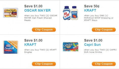 Kraft and Capri Sun Printable Coupons - Couponing 101