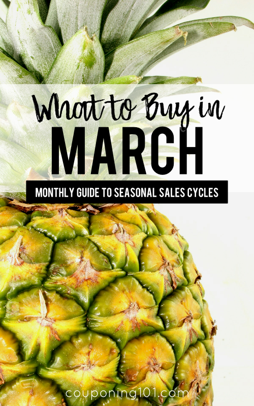 Wondering what products are on sale this month? Here is a list of items you can find at their rock-bottom prices during the month of March. Lots of cleaning supplies, frozen foods, and tasty produce!