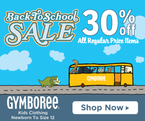 Gymboree Back To School Sale