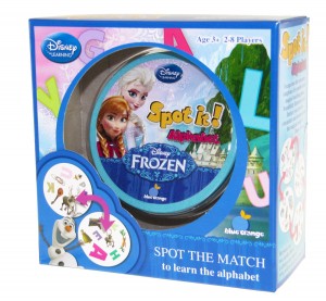 Spot it! Disney Frozen Alphabet Game
