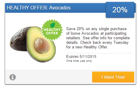 Avocados SavingStar Produce eCoupon