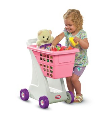 Pink Little Tikes Shopping Cart