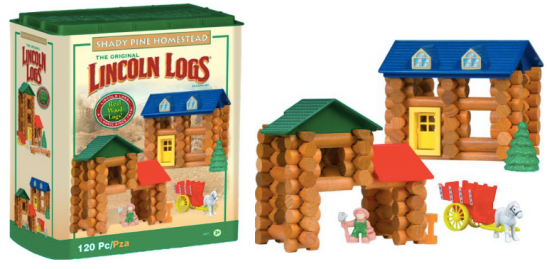 Lincoln Logs Shady Pine Homestead Set