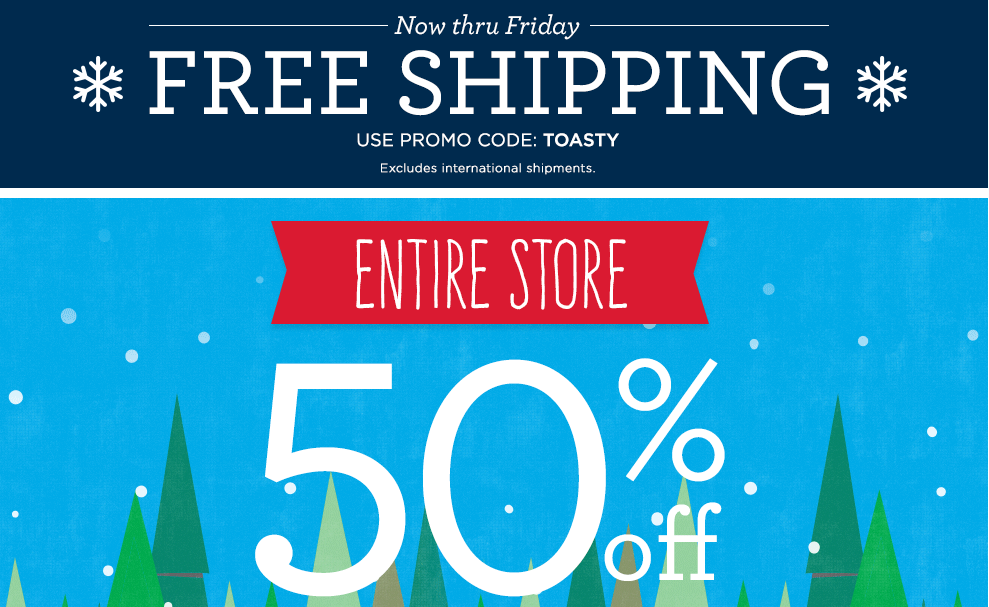 Gymboree Free Shipping Code and 50% off Sale