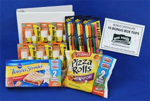 box tops for education prize pack