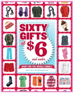 old navy 60 gifts $6 and under