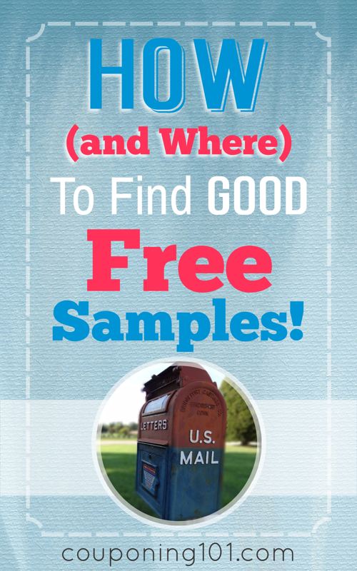 How and where to find GOOD free samples!! Great tips for finding freebies!!