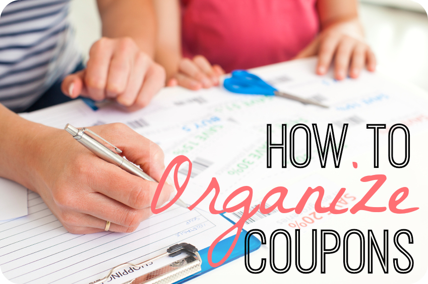 Looking for a new way to organize your coupons? Here are 8 different coupon organization methods!