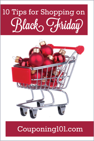10 Tips for Shopping on Black Friday - Be sure to read these tips before you head out shopping!