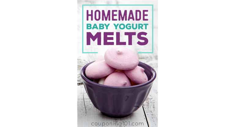 Homemade Baby Yogurt Melts