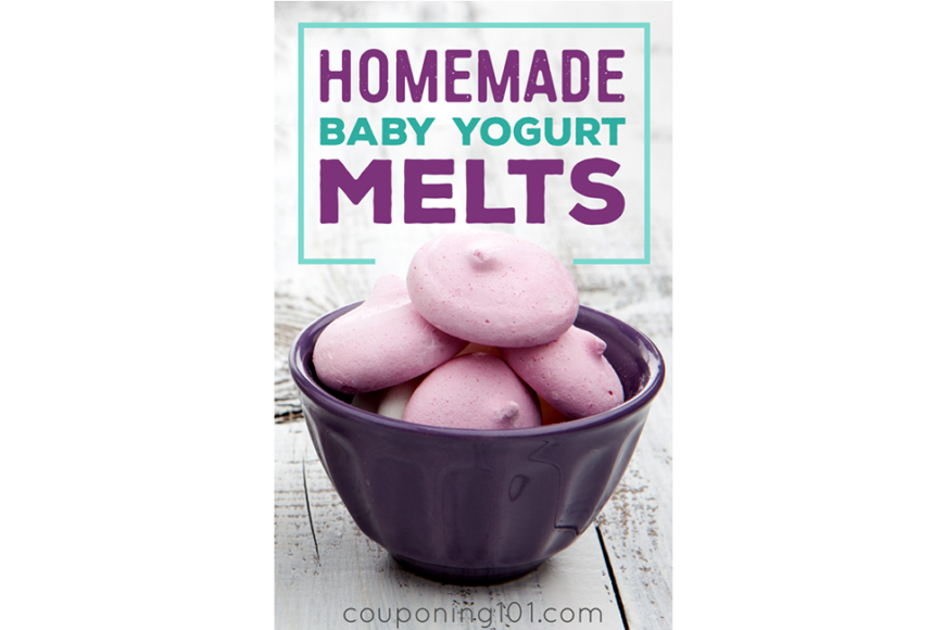 Homemade Baby Yogurt Melts