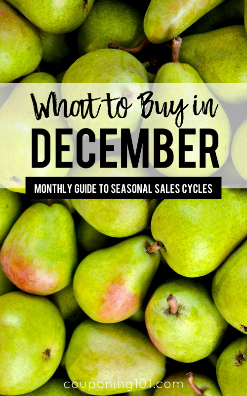 Wondering what products are on sale this month? Here is a list of items you can find at their rock-bottom prices during the month of December. Lots of baking food and supplies, plus clearance gift wrap, decorations, and holiday candy after Christmas!