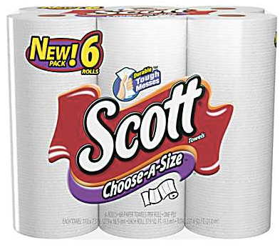 Scott Choose A Size Paper Towels