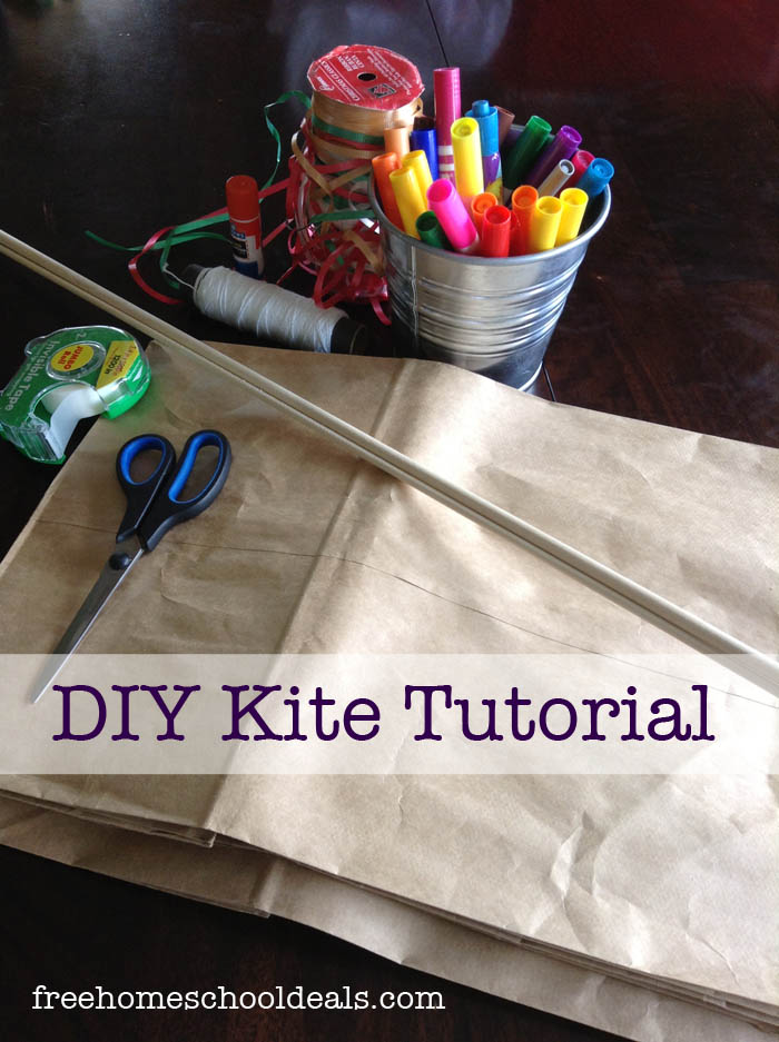 DIY Paper Kite Tutorial