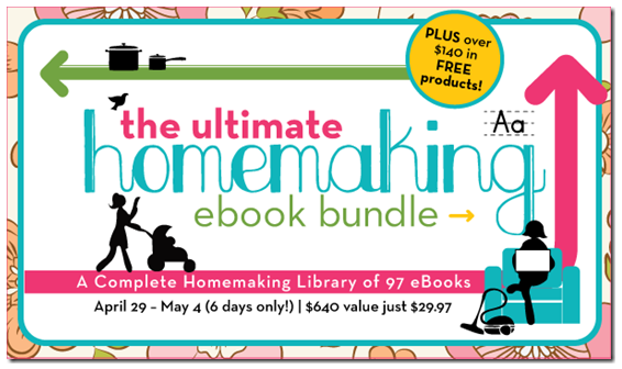 Ultimate Homemaking eBook Bundle Sale