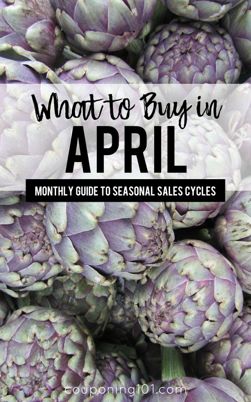 Wondering what products are on sale this month? Here is a list of items you can find at their rock-bottom prices during the month of April. Lots of baking supplies, organic products, and tasty produce!