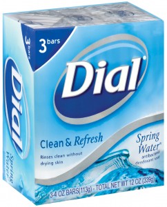 Dial Bar Soap 3 pack