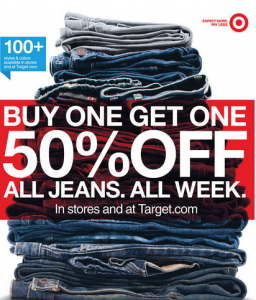 Jeans Sale at Target