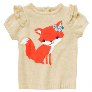 Fox Sweater Ruffle