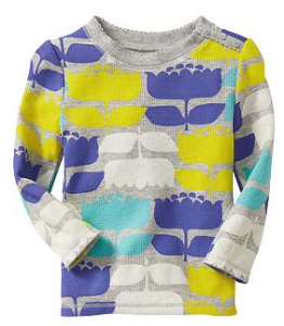 Patterned Waffle Knit Tees