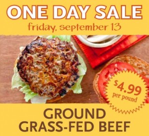 Whole Foods One Day Sale Grass-Fed Beef