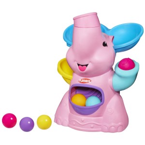 Playskool Poppin Park Pink Elephant Busy Ball Popper Toy