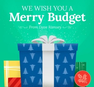 My Christmas Budget Tool by Dave Ramsey