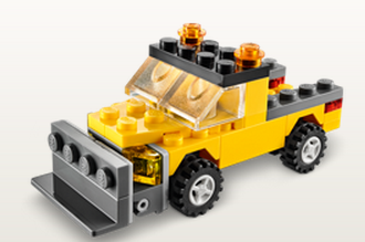 Lego Snowplow Truck