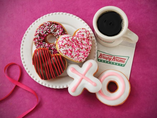 Krispy Kreme Valentine's Doughnuts