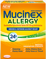Mucinex Allergy Relief Tablets