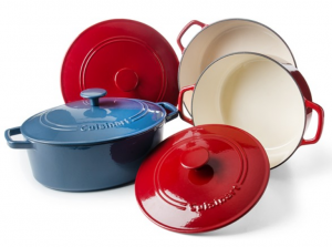 Cuisinart Chef's Classic Enameled Cast Iron Covered Casseroles