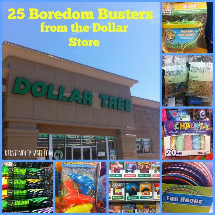 Dollar Store Boredom Busters