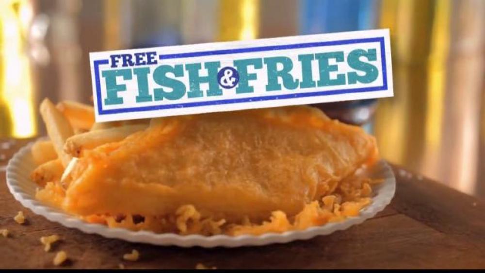 Long John Silver's Free Fish and Fries