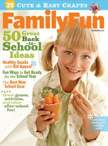 Family Fun Magazine Back to School Ideas