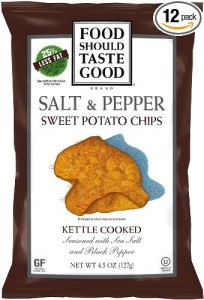 Food Should Taste Good Salt & Pepper Sweet Potato Kettle Chips
