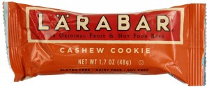 Larabar Gluten-Free Cashew Cookie Fruit & Nut Food Bar