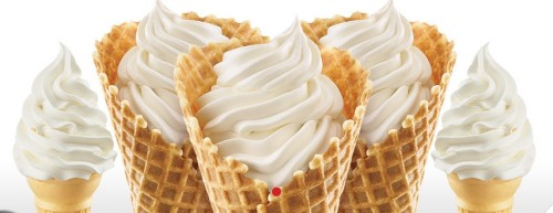 Vanilla Ice Cream Cones
