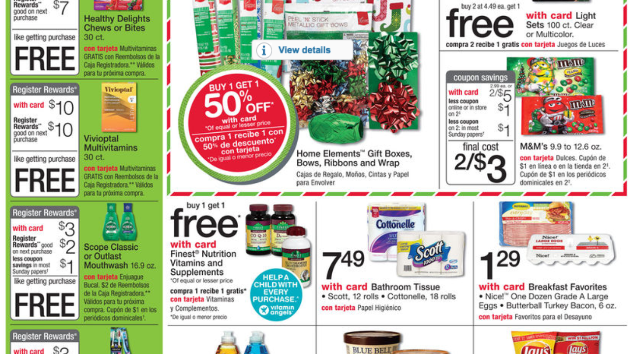 Walgreen S Pre Black Friday Ad Coupon Matchups And Deals 11 23 11 26 Couponing 101