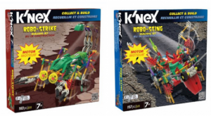 K'Nex Robo Strike and Robo Sting Building Sets