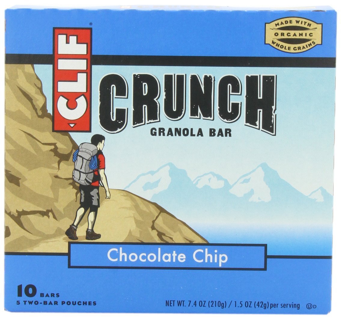 Clif Crunch Chocolate Chip Granola Bars