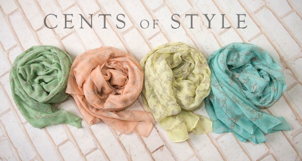 Cents of Style Fashion Friday Spring Accessories Secret Garden Scarves