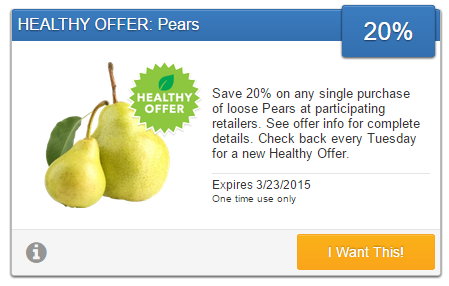 Pears SavingStar eCoupon