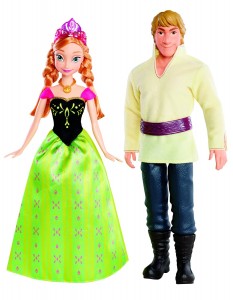 Disney Frozen Anna and Kristoff Dolls
