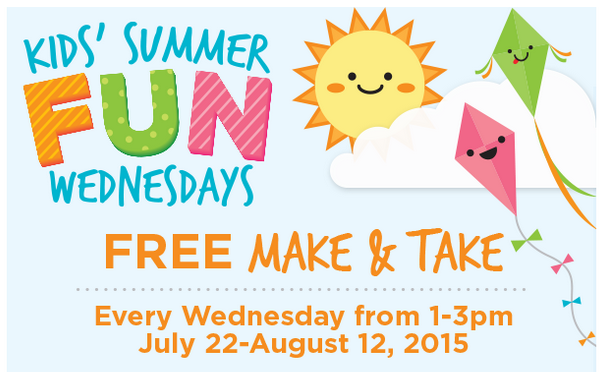 A.C. Moore Kids' Summer Fun Wednesdays