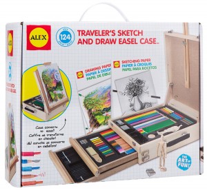Alex Toys Artist Studio Traveler's Sketch and Draw Easel Case