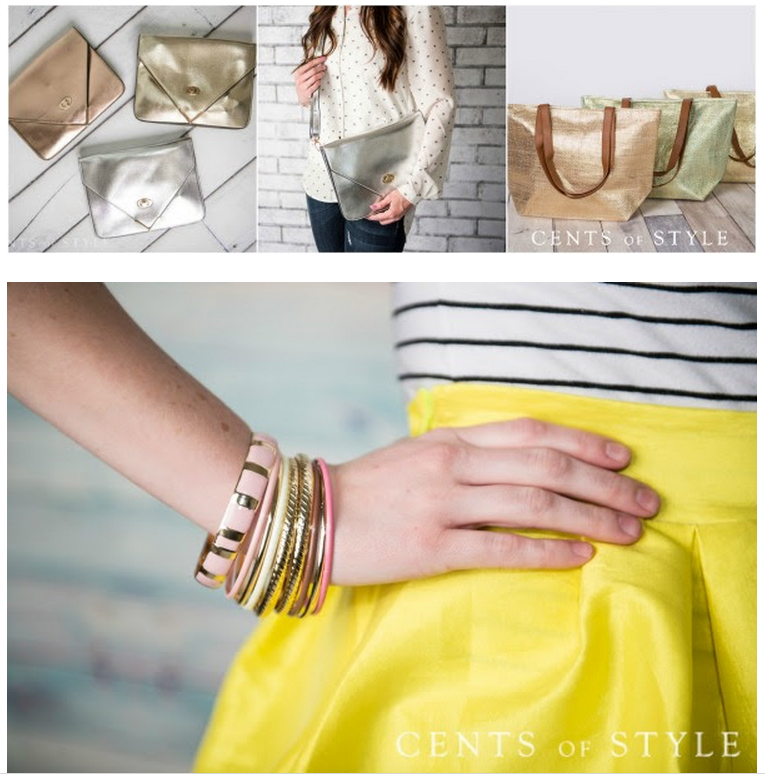 Cents of Style Fashion Friday Metallic Sale