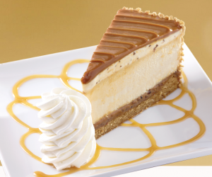 The Cheesecake Factory Salted Caramel Cheesecake