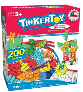 Tinkertoys, Lincoln Logs, and K'NEX Sale