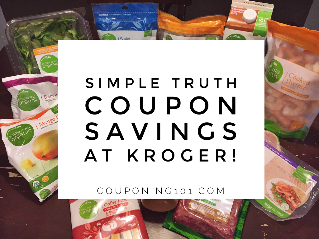 Save big on Simple Truth brand products at Kroger with over $100 in digital coupons! PLUS, enter to win a $25 Kroger Gift Card!