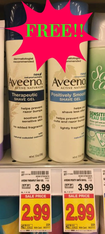 Free Aveeno Products with Coupon